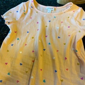 L pink shirt, let me know if interested on getting it.